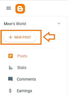 How To Create You First Blog Post on Blogger How To Create You First Blog Post on Blogger
