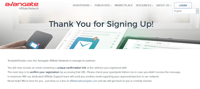How To SignUp For Template Toaster Affiliate Program 2
