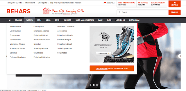 Best 3dcart Responsive Templates | Behars 1