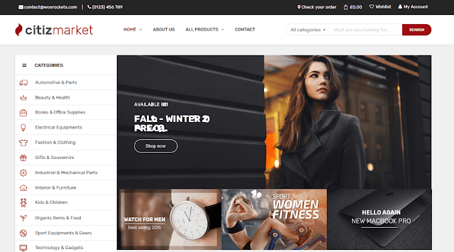 Best WooCommerce Responsive Themes - Nitro
