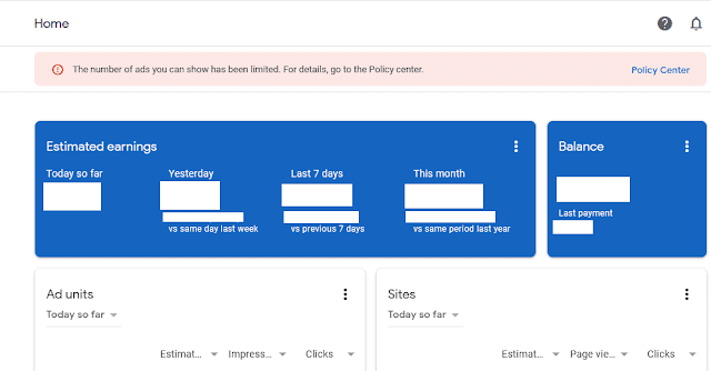 Solved: The Number Of Ads You Can Show Has Been Limited. For Details, Go To The Policy Center