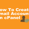 How To Create Email Account With Domain Name