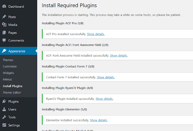 Now the plugin installation process will start. It will take some time, so be patient.