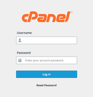 Login to your cPanel. Enter your Username & Password. Click on the Log in button to access your cPanel Dashboard.