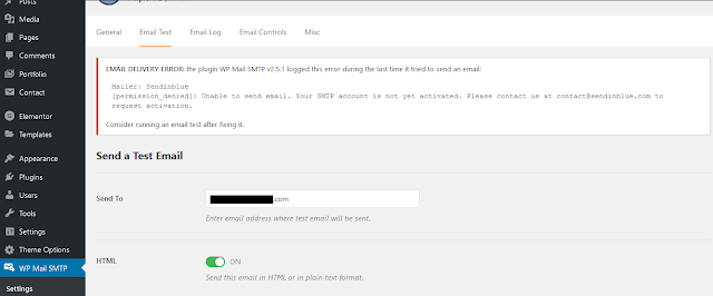 How To Configure WP Mail SMTP For Sendinblue Mailer - WordPress 23
