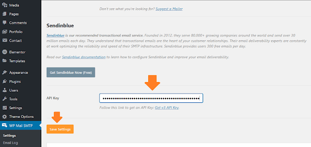 How To Configure WP Mail SMTP For Sendinblue Mailer - WordPress 9