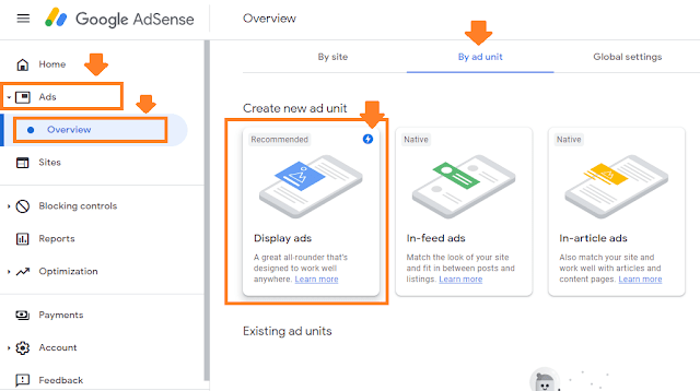 How To Insert AdSense Ad Units In WordPress 1