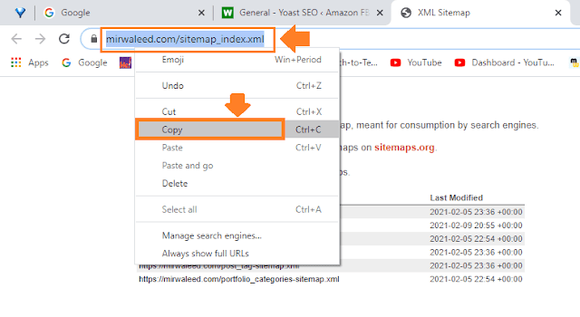 How To Create Sitemap In WordPress & Add Sitemap URL In Search Console | Yoast SEO 7
