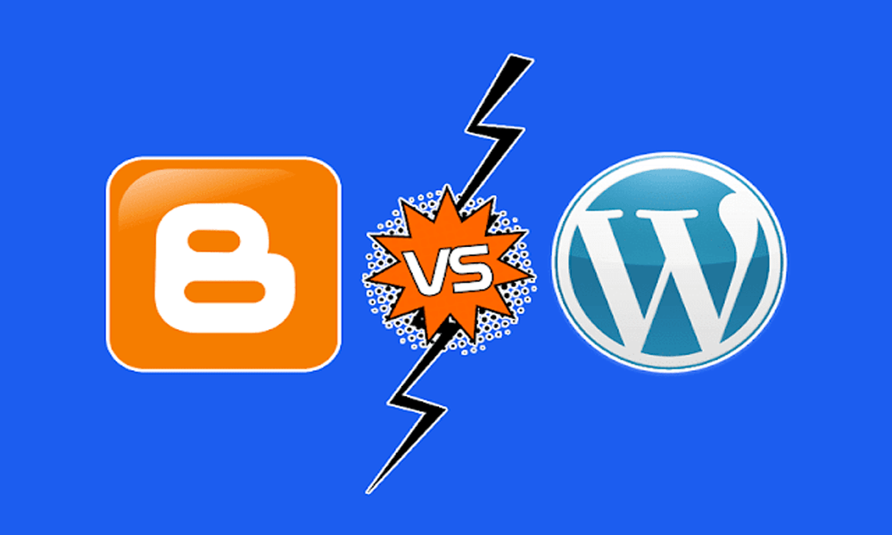 blogger vs wordpress