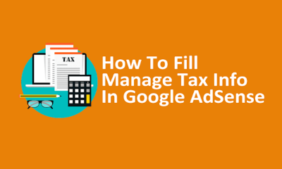how to fill manage tax info