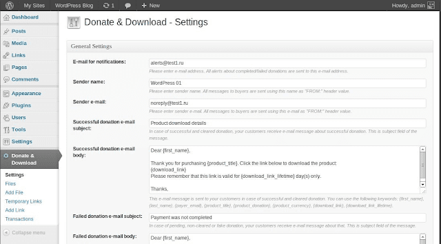 These are the Digital-Paybox-plugin's Settings in the Backend.