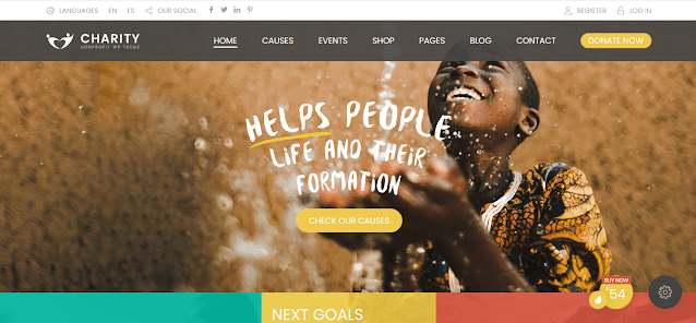 Nonprofit Fundraising & Charity WordPress Themes With Donation System | Charity Foundation