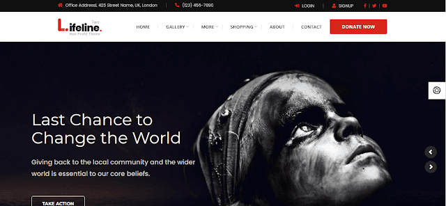 Lifeline 2 is a modern, feature-rich and premium theme with 10 homepage layouts, suitable for NGO, Animal NGO, Nonprofit Blog, Global Warming, Plastic, Population, etc.