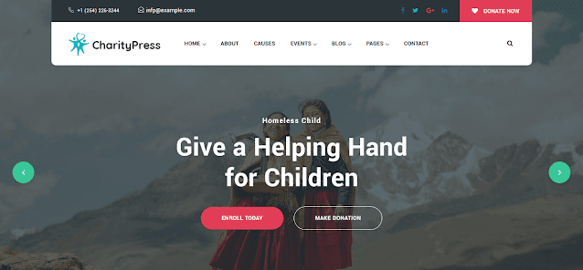 Charitious is an extremely beautiful, modern and feature-rich theme with 4 homepage layouts, suitable for NGO