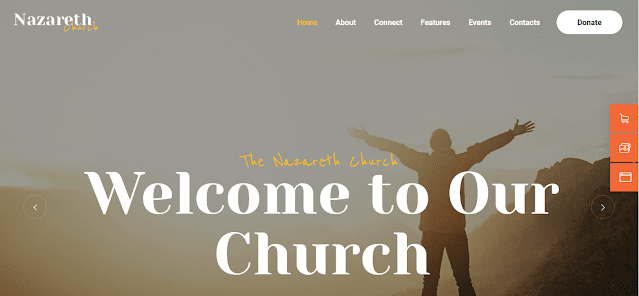 Nazareth is a completely different, very innovative, clean and modern theme with 3 homepage layouts, suitable for Prayer Group, Modern Church