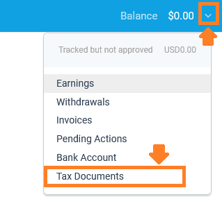 How To Sign Up & Use Impact Radius Affiliate Network | Tax Document 1