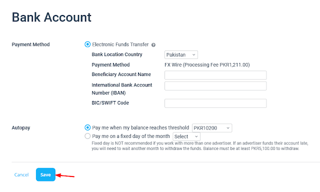How To Sign Up & Use Impact Radius Affiliate Network | Configure Payment Method 2