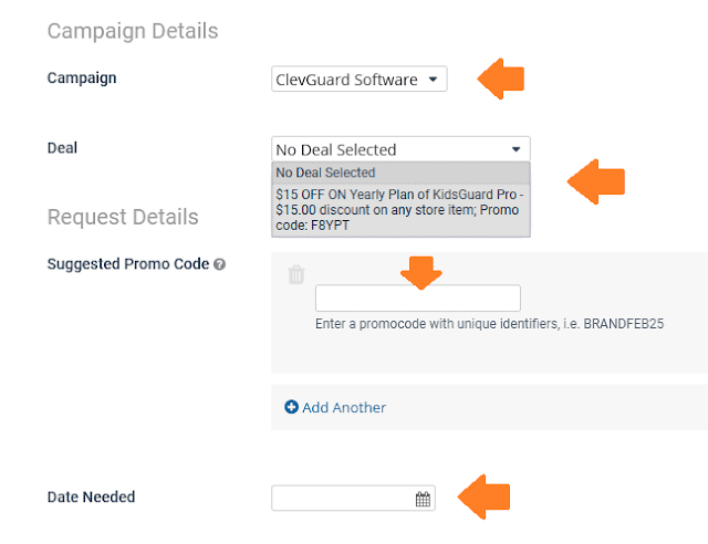 How To Sign Up & Use Impact Radius Affiliate Network | Request Promo Code 3