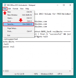 office 2013 activation txt