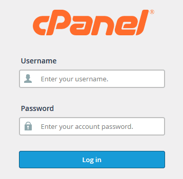 Login to your cPanel account. 