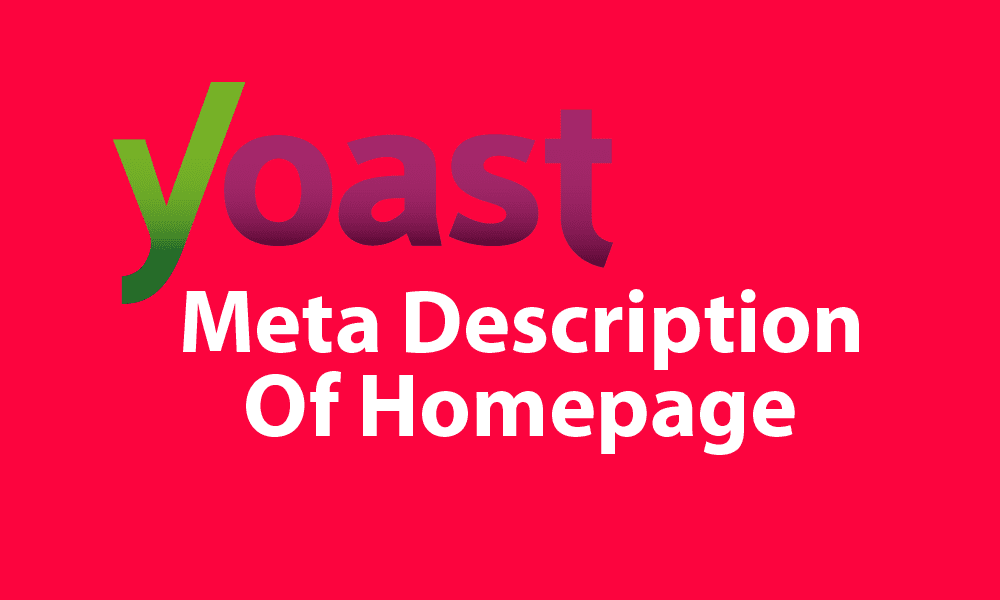 Yoast Doesn't Show Tagline Homepage Meta Description In Google