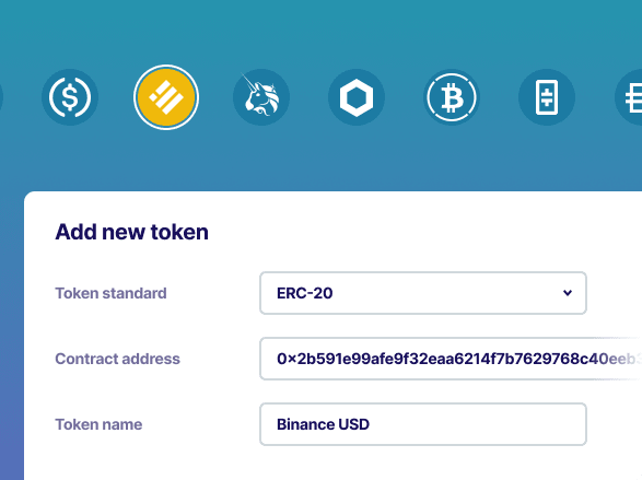 If you are an ERC20 owner you can create ERC20 wallet on your website and customize the list of available tokens in the list