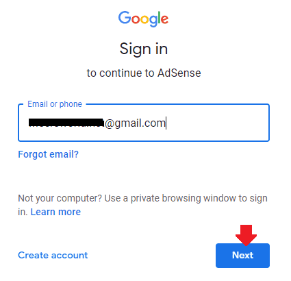 Enter your Gmail ID and click Next. Enter your Gmail ID and click Next.
