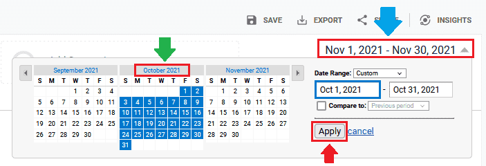 How To Find No-Of-Page-Views Per Month In Google Analytics 2 How To Find No-Of-Page-Views Per Month In Google Analytics 2