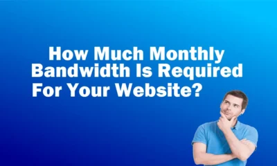 How Much Monthly Bandwidth Is Required For Website Visitors