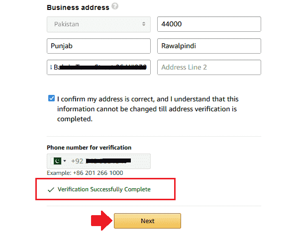 Create Amazon Seller Account From Pakistan 13