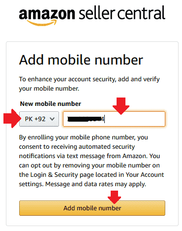 Create Amazon Seller Account From Pakistan 7