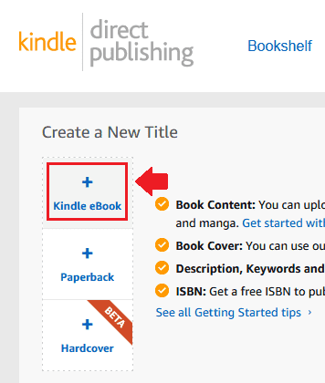 How To Publish An eBook On Amazon Kindle 1