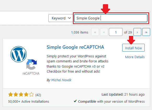 Stop Spam Comments In WordPress With reCaptcha 2