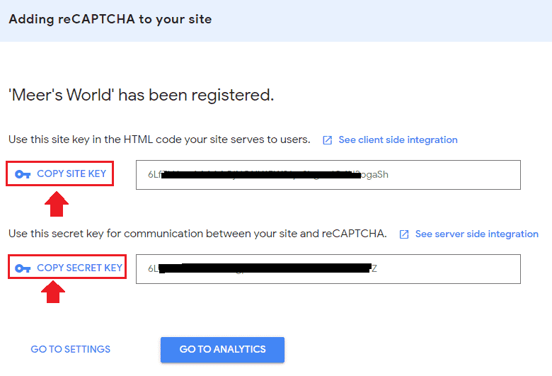 Stop Spam Comments In WordPress With reCaptcha 7
