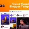 Atlas: Ads Ready News & Magazine Blogger Template