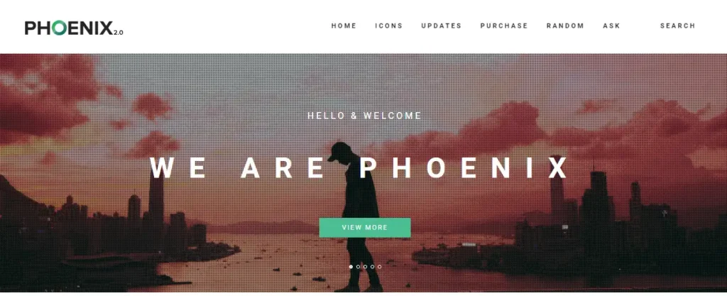 Best Creative Agency & Business Tumblr Themes - Phoenix