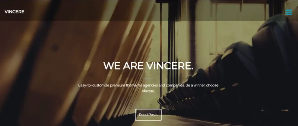 Best Creative Agency & Business Tumblr Themes - Vincere