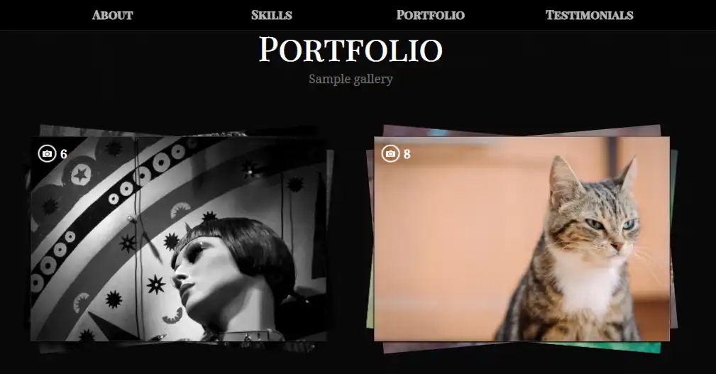 Weeko is an innovative and aesthetic single-page portfolio Tumblr theme for photographers and graphic designers to show their work and skill set. 