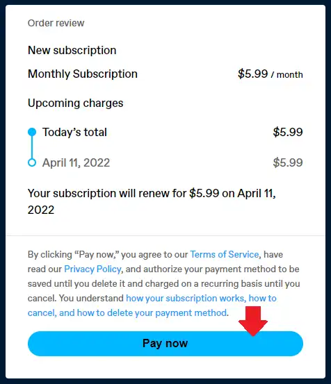 Click Pay Now button to complete the process. Click Pay Now button to complete the process.