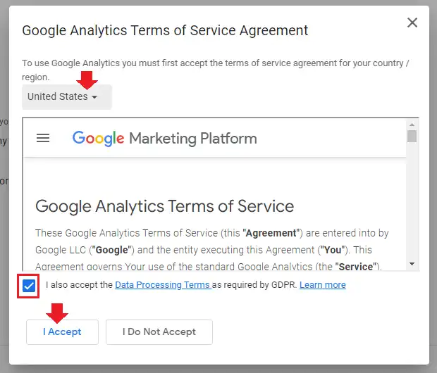 How To Sign Up & Link Your Website With Google Analytics 4 6