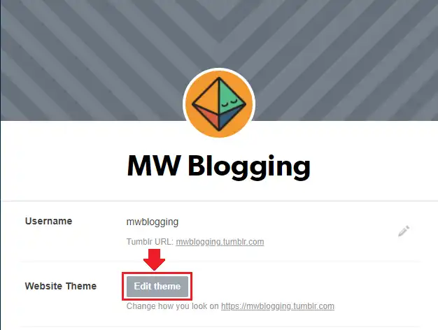 Go to Website Theme section and click Edit theme. Go to Website Theme section and click Edit theme.