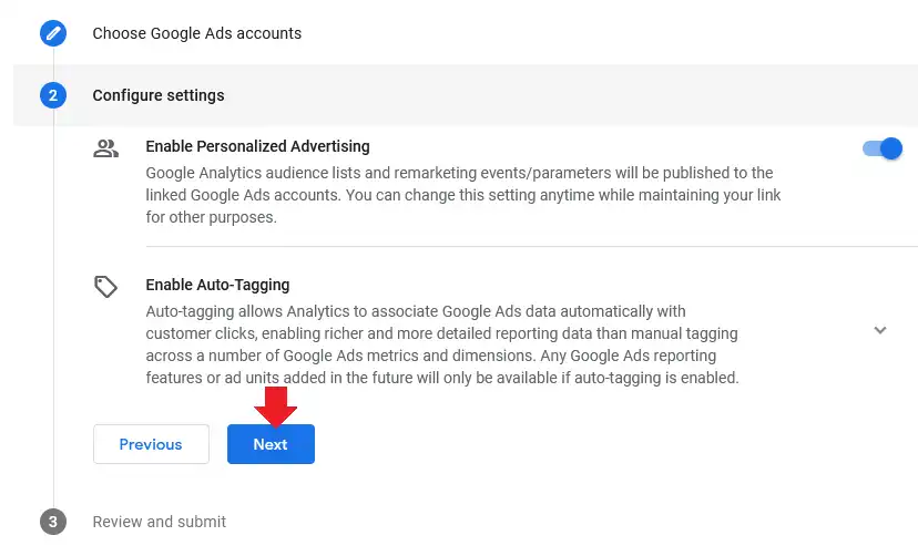 How To Link Google Ads With Google Analytics 4 (GA4) 7