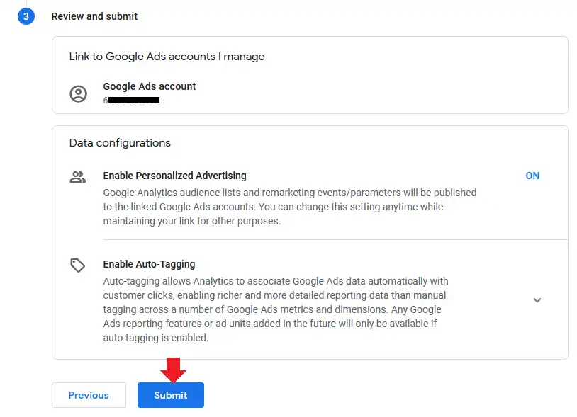How To Link Google Ads With Google Analytics 4 (GA4) 8