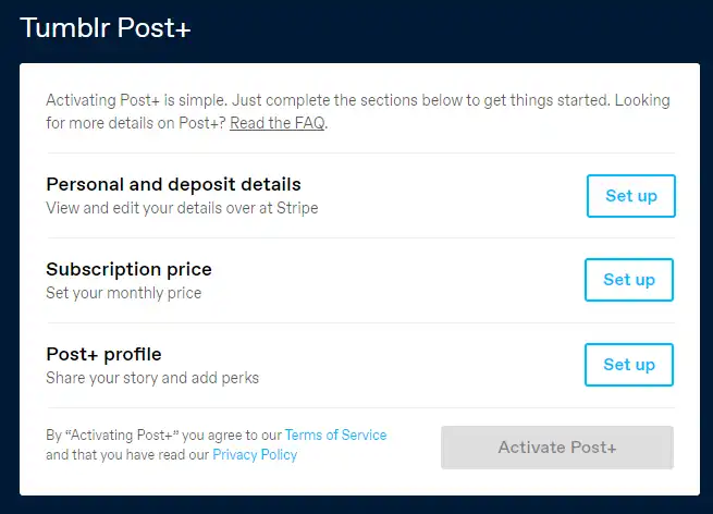 How To Setup Post+ Feature In Tumblr 3