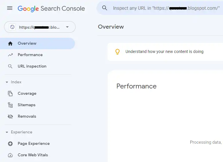 How to Connect Blogger to Google Search Console 4