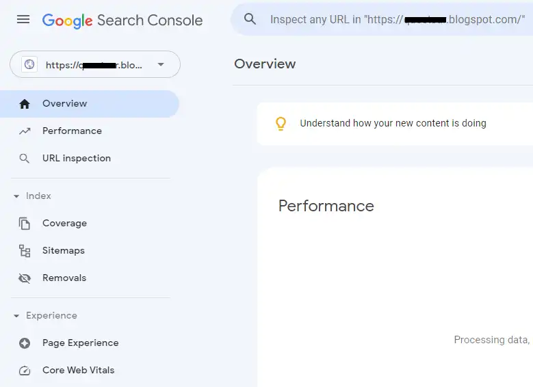 Google Search Console Overview