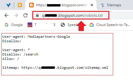 In order to test your Custom robots.txt, open your blog and add /robots.txt at the end of its URL and press enter