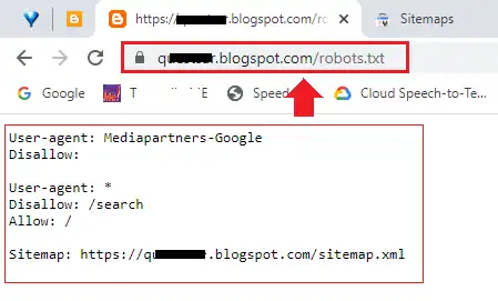 In order to test your Custom robots.txt, open your blog and add /robots.txt at the end of its URL and press enter In order to test your Custom robots.txt, open your blog and add /robots.txt at the end of its URL and press enter