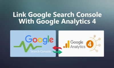 How To Link Google Search Console With Google Analytics 4 featured