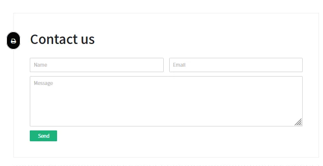 Separate Contact Us page Blogger Separate Contact Us page Blogger